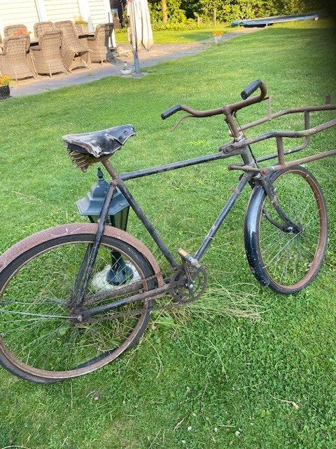 fiets Zeldzame Pasley vrachtfiets apothekerfiets '20, Ophalen, Terugtraprem, Pasley, 51 tot 55 cm