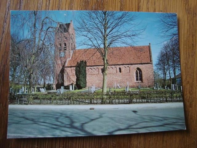 NIEUW ANSICHTKAART NEDERL. HERV. KERK DAMWOUDE, Verzamelen, Ansichtkaarten | Nederland, Ophalen of Verzenden, 1980 tot heden, Ongelopen