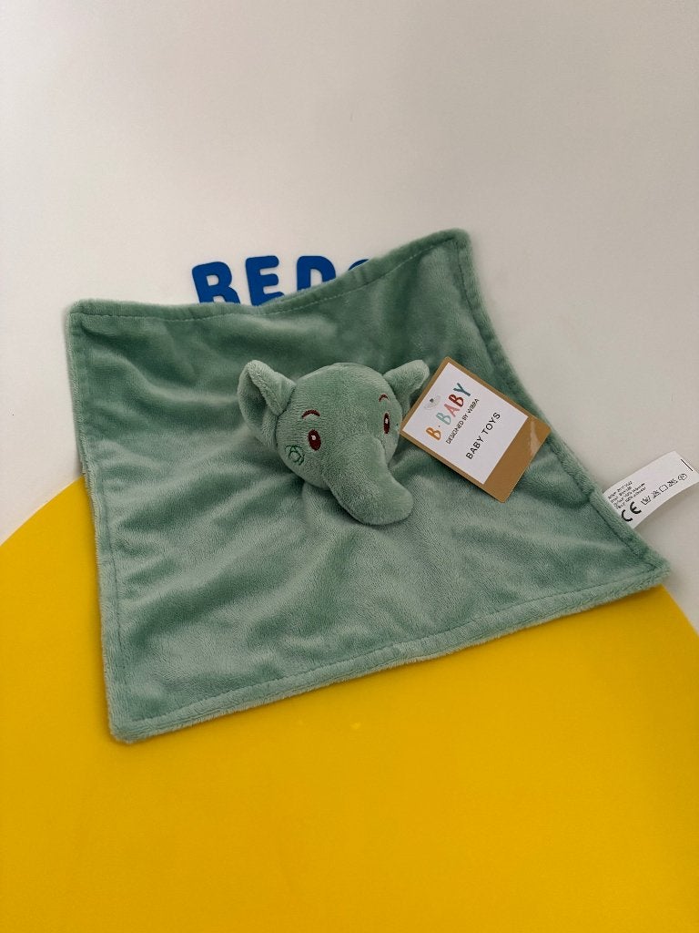 K2927 Wibra doekje groen olifant, Ophalen of Verzenden, Nieuw, Olifant