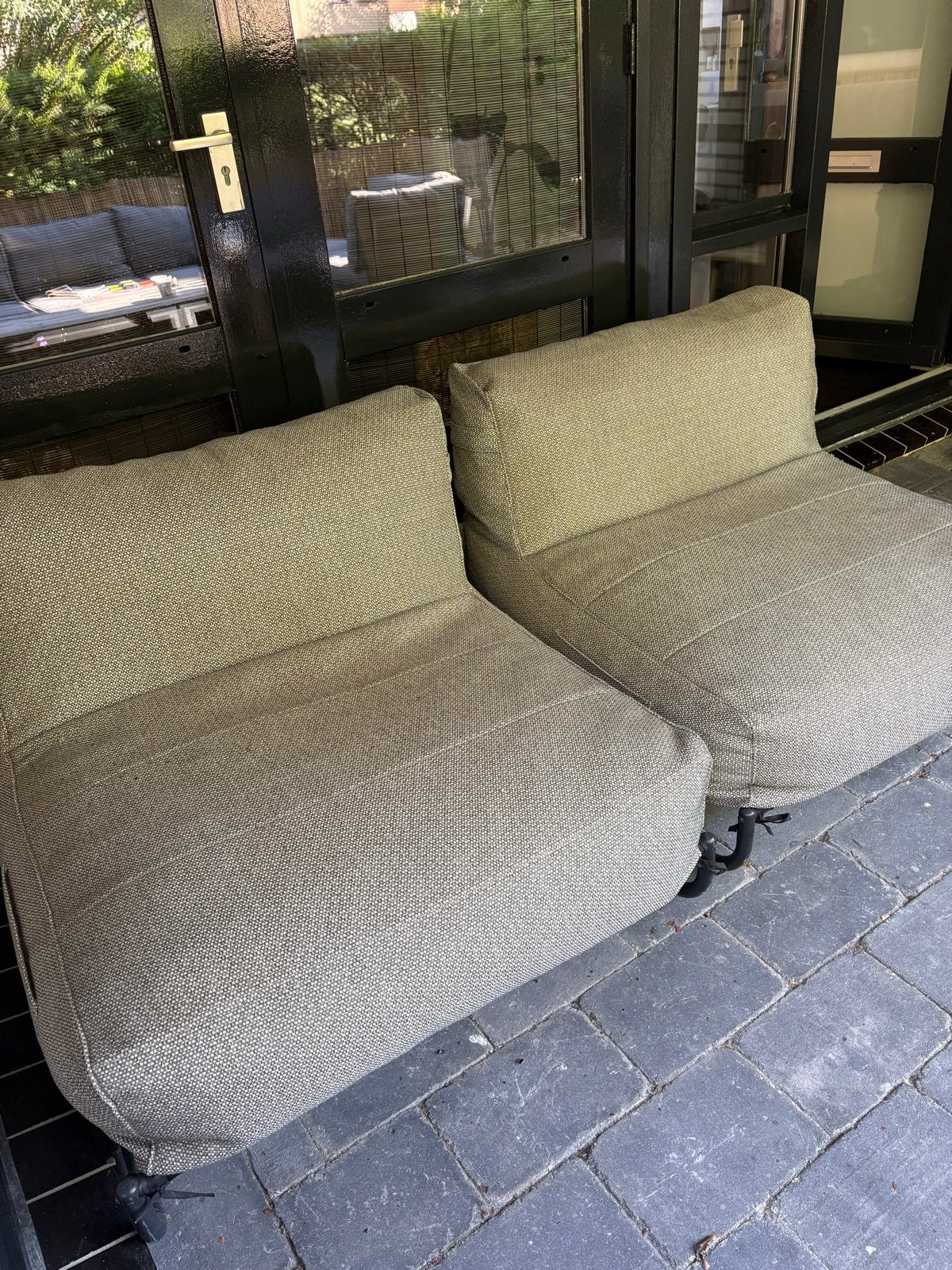 Jules lounge stoelen Karwei - Set van 2, Ophalen, Gebruikt, 2 zitplaatsen