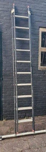 Kelfort ,reformladder 2x10, Doe-het-zelf en Verbouw, Ladders en Trappen, 4 meter of meer, Ophalen