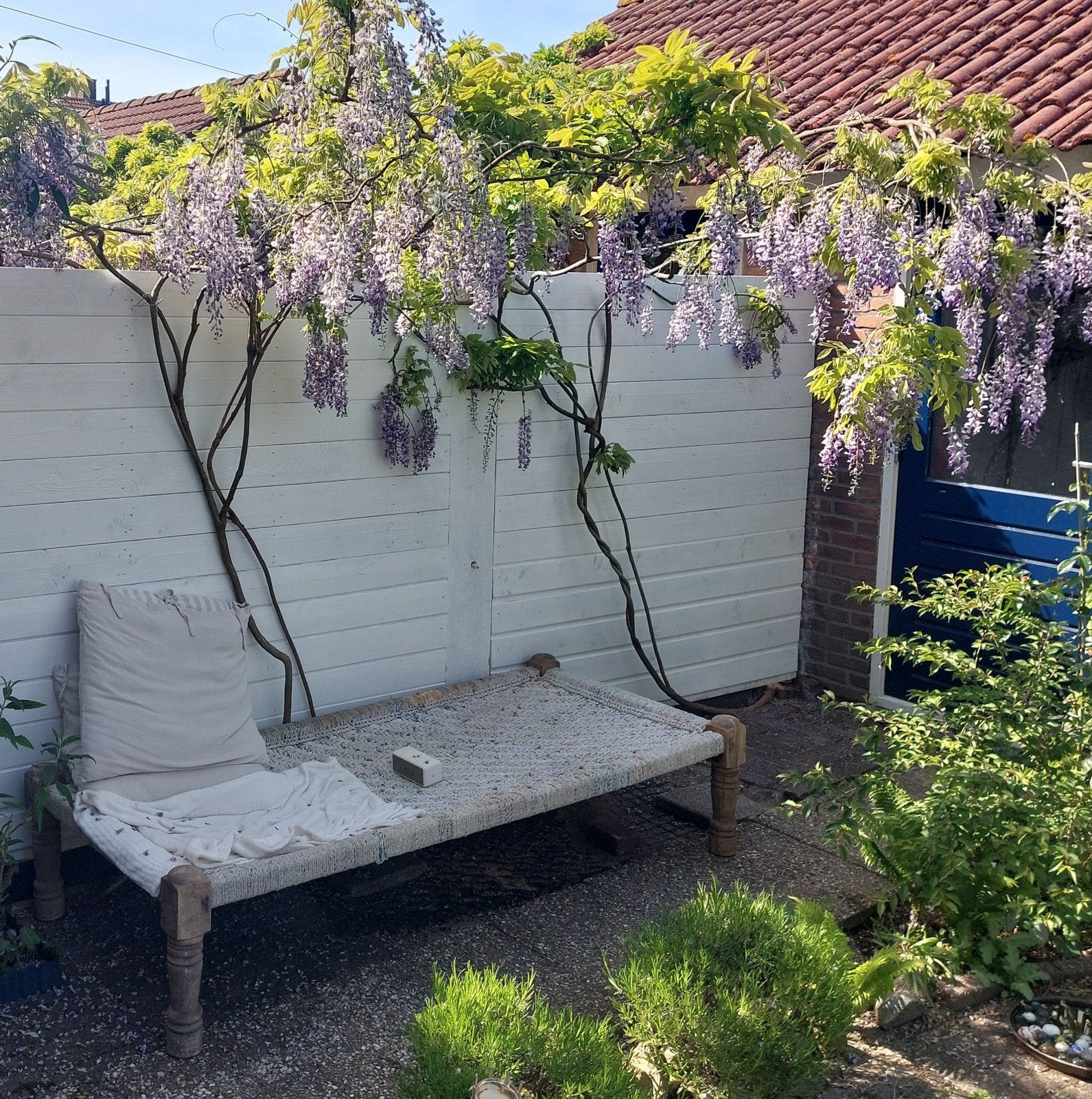 Iigbed tuin of serre, Ophalen