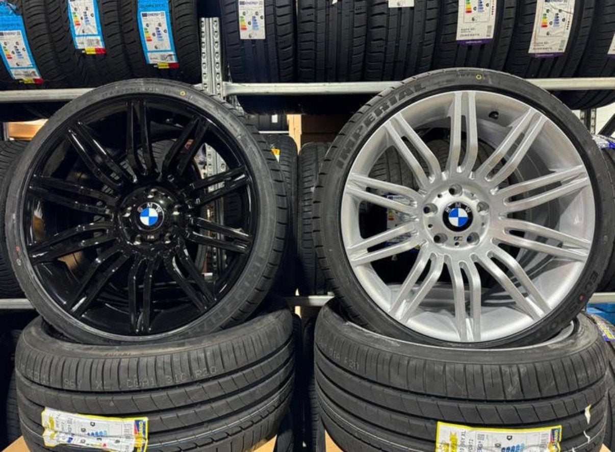 19 inch velgen met banden voor BMW Frankfurt 5x120 5 serie E, 19 inch, Banden en Velgen, Nieuw, Ophalen of Verzenden