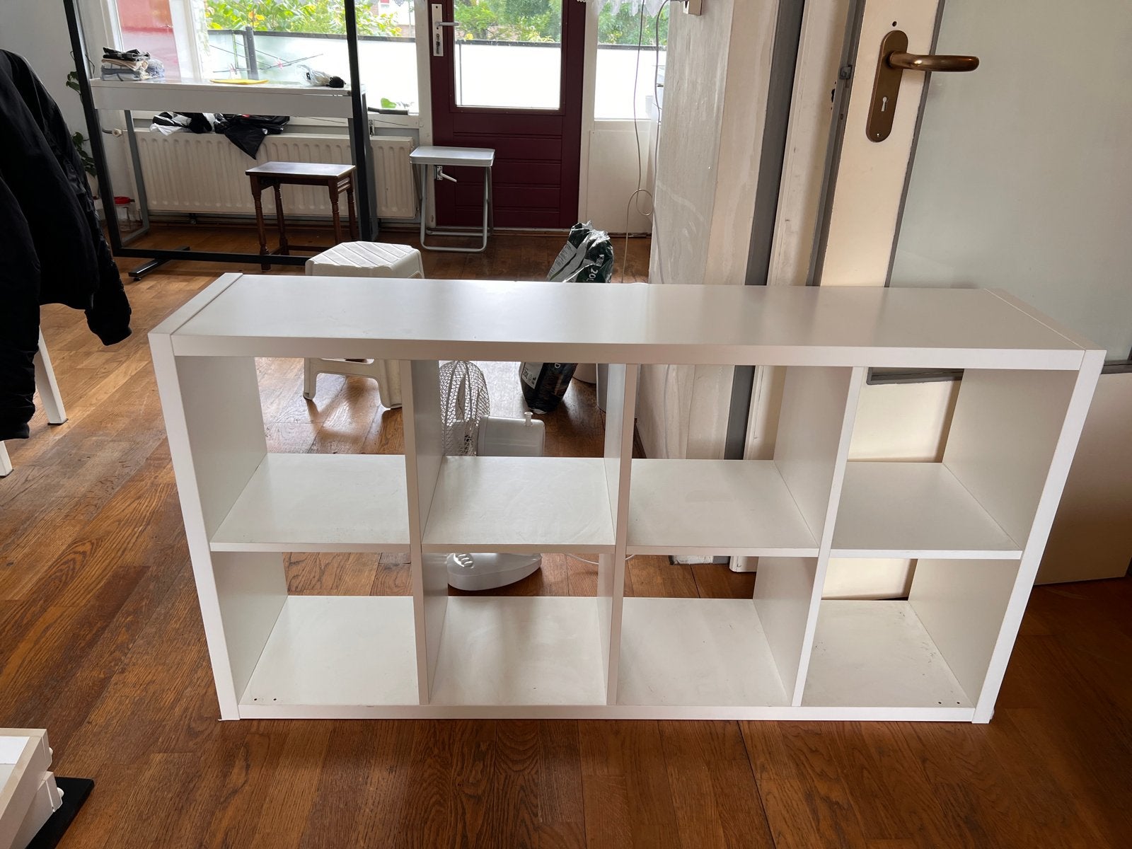 Ikea Flysta 8-vaks kast wit - Ophalen Den Haag, Huis en Inrichting, Kasten | Overige, Ophalen, Gebruikt