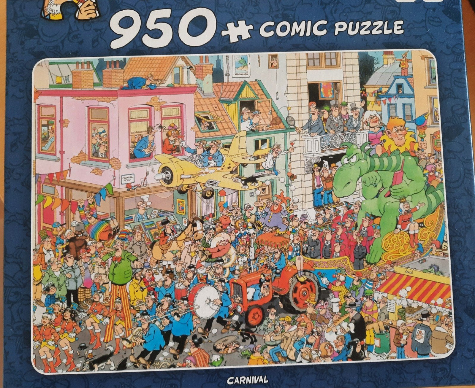 Jan van Haasteren,  carnaval, Ophalen, 500 t/m 1500 stukjes, Zo goed als nieuw