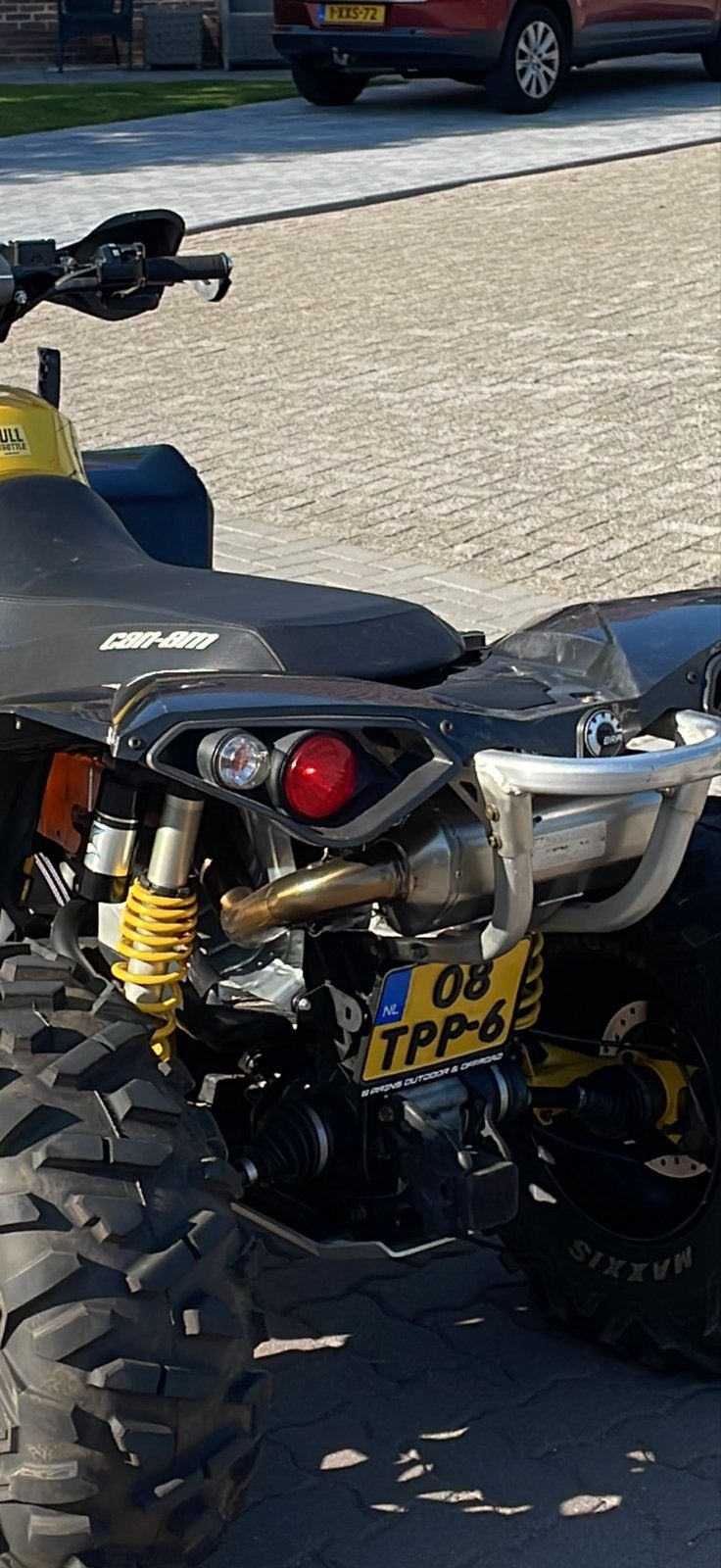 2x Yoshimura uitlaat voor Can-Am Renegade, Ophalen, Gebruikt