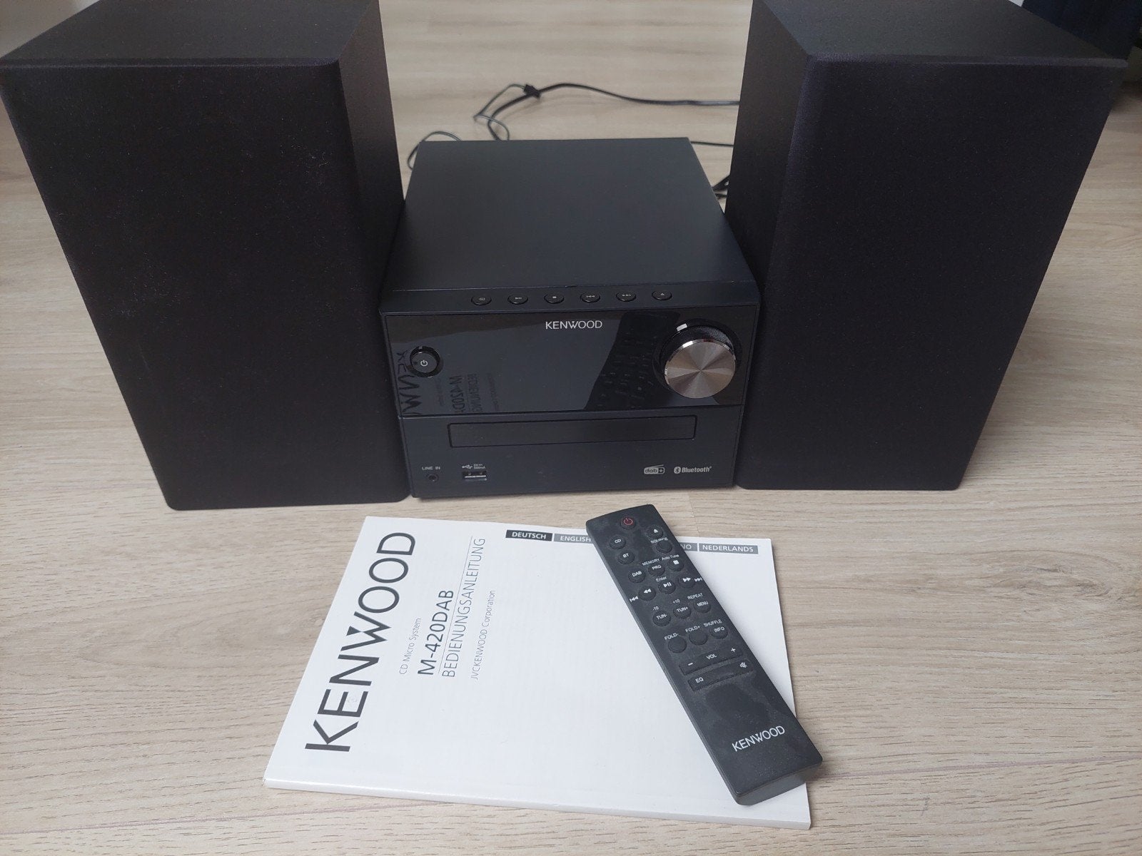 Kenwood M-420DAB micro Hifi systeem, Overige merken, Ophalen of Verzenden, Zo goed als nieuw, Microset