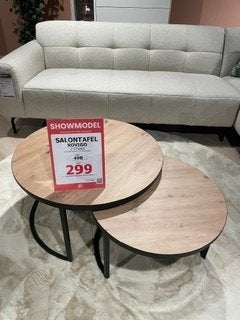 Salontafel Rovico set, Ophalen, 50 – 75, Kunststof, 50 tot 100 cm