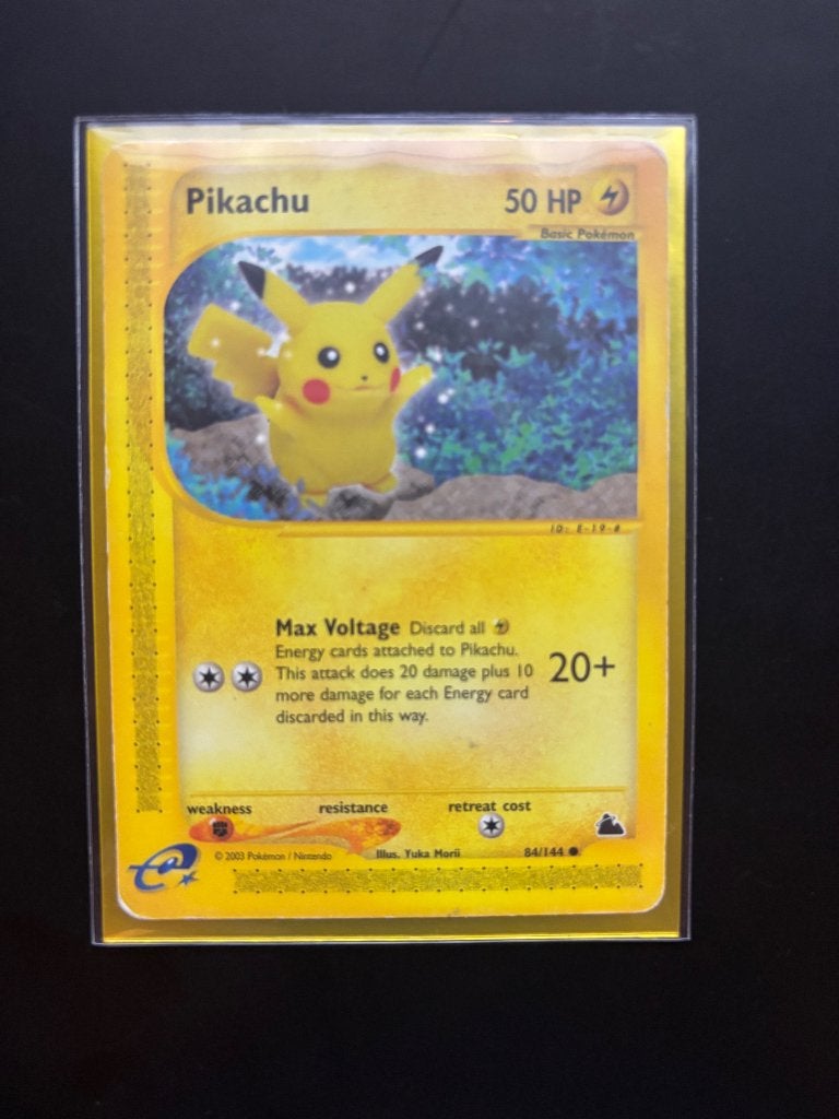 Pikachu 84/144, Ophalen, Gebruikt, Losse kaart
