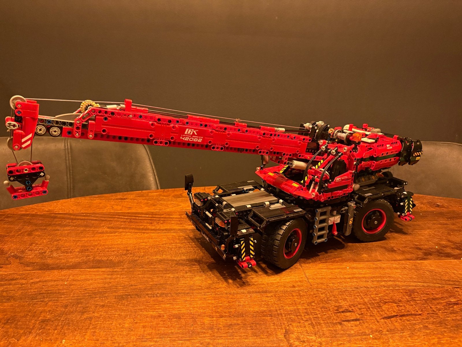 Lego Technic Kraan 42082 - Zo goed als nieuw, Ophalen of Verzenden, Nieuw, Overige merken