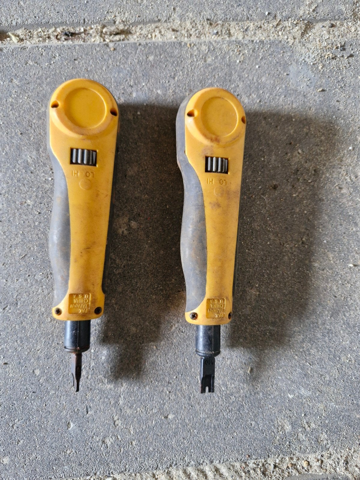 2x LSA+ Krone Tang voor Internetkabels - Punch Down Tool, Ophalen of Verzenden