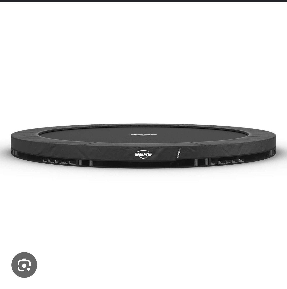 NIEUWE BERG Champion InGround 380 Grijs Trampoline, Berg, Nieuw, ..., Ophalen of Verzenden