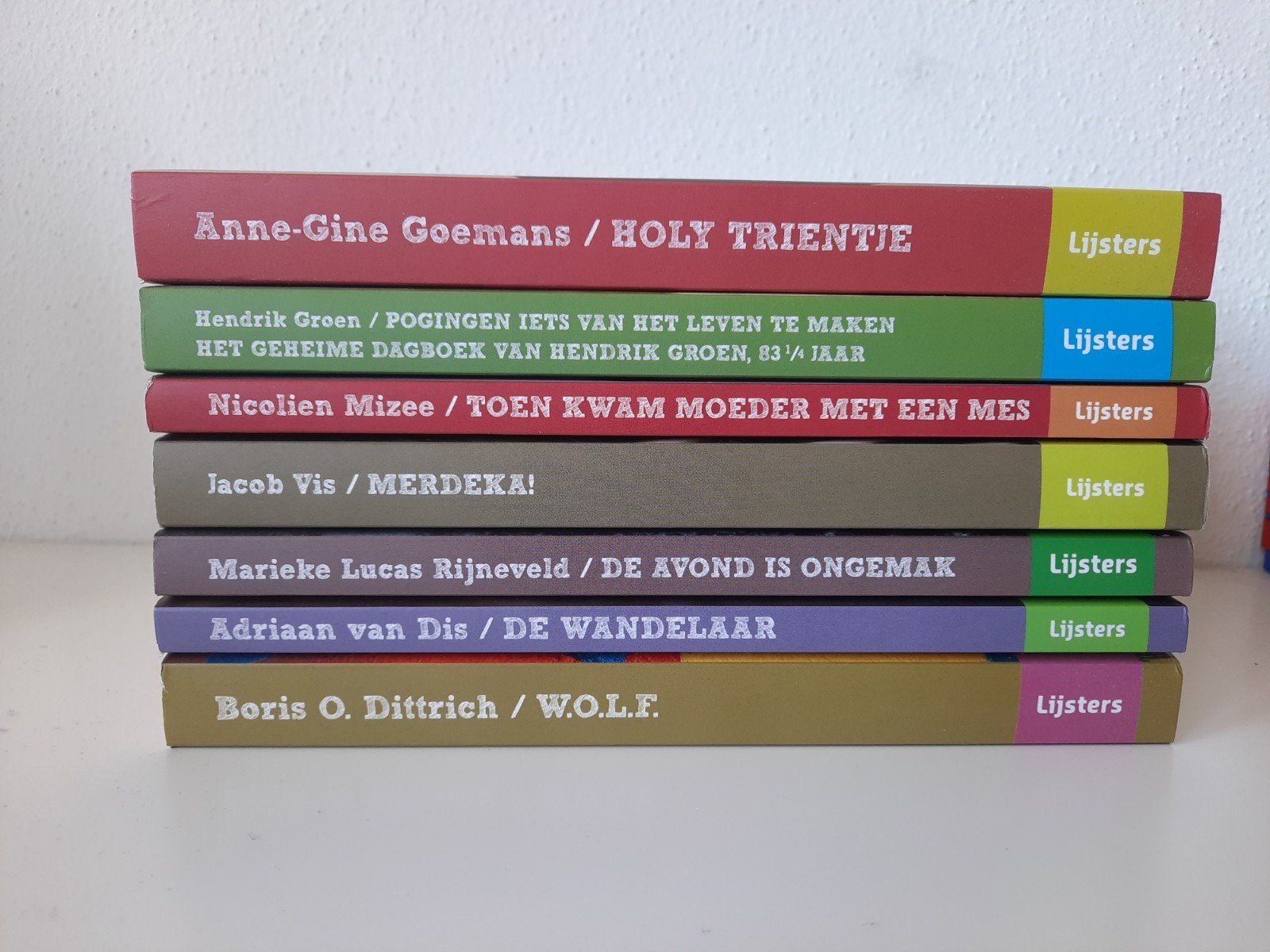 Lijsters literatuurboeken, Ophalen, Zo goed als nieuw
