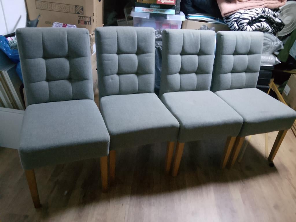 4 eetkamer stoelen, Ophalen of Verzenden, Gebruikt