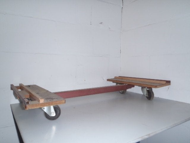 Meubeltransport kar, in lengte verstelbaar tot 210 cm, Ophalen of Verzenden, Gebruikt, Minder dan 25 cm, 50 tot 100 cm