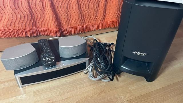 Bose 321 compleet en werkzaam, Gebruikt, 70 watt of meer, 3.1-systeem, Dvd-speler