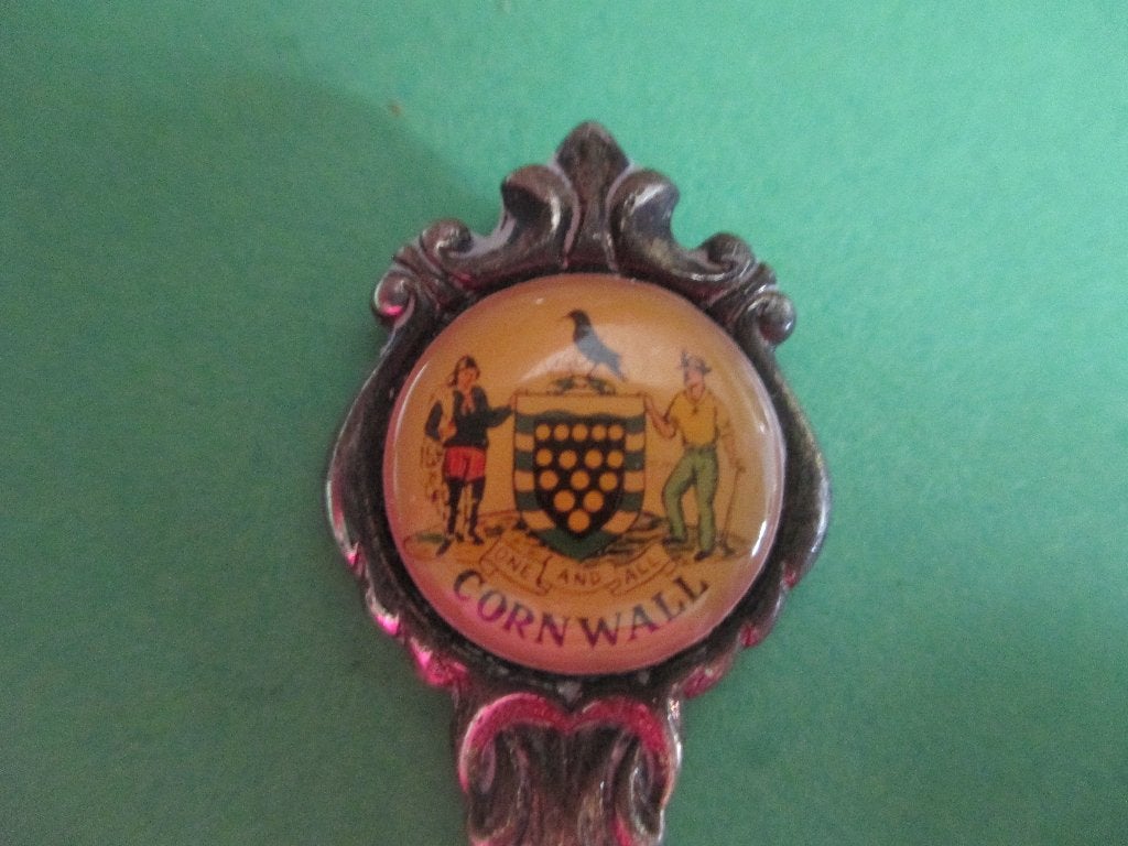 Lepeltje Cornwall Engeland, Verzamelen, Overige Verzamelen, Verzenden, Zo goed als nieuw