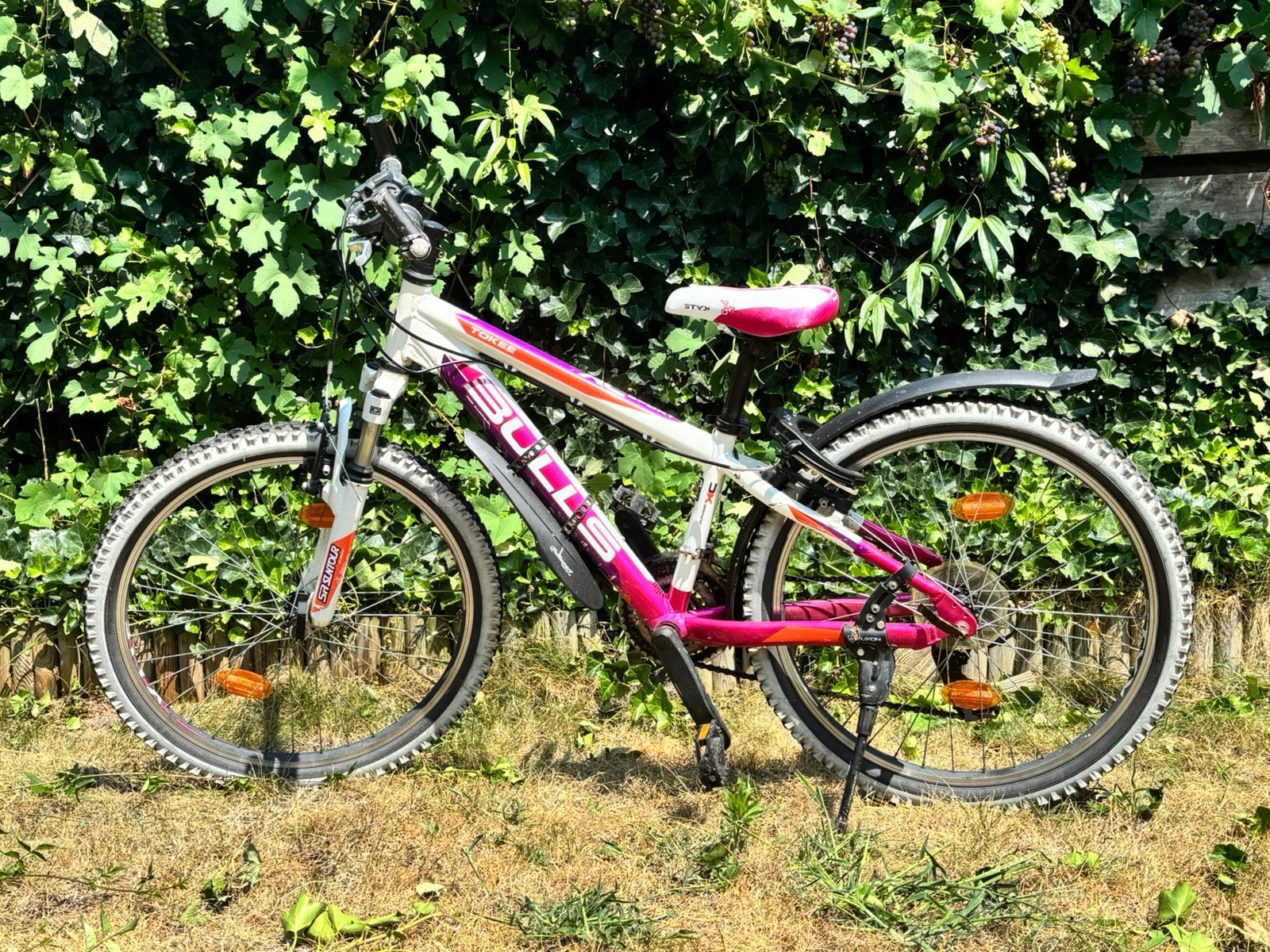 Stoere Bulls meidenfiets 24 inch, Ophalen, Gebruikt, 24 inch, Versnellingen