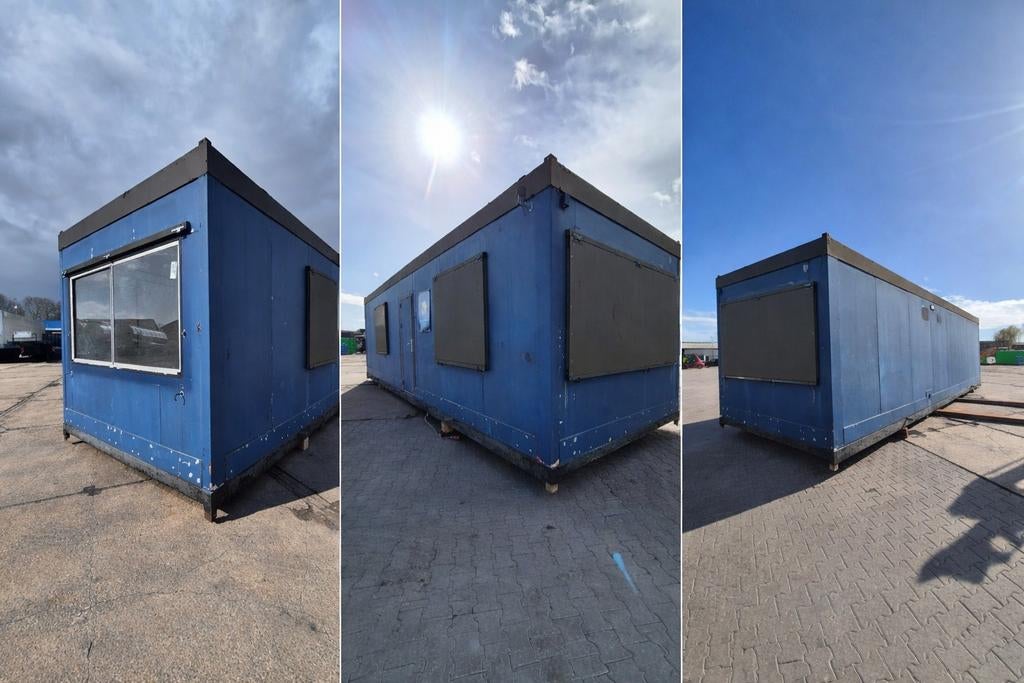 Kantoorunit 10 x 3 met toilet (gratis Transport), Ophalen of Verzenden