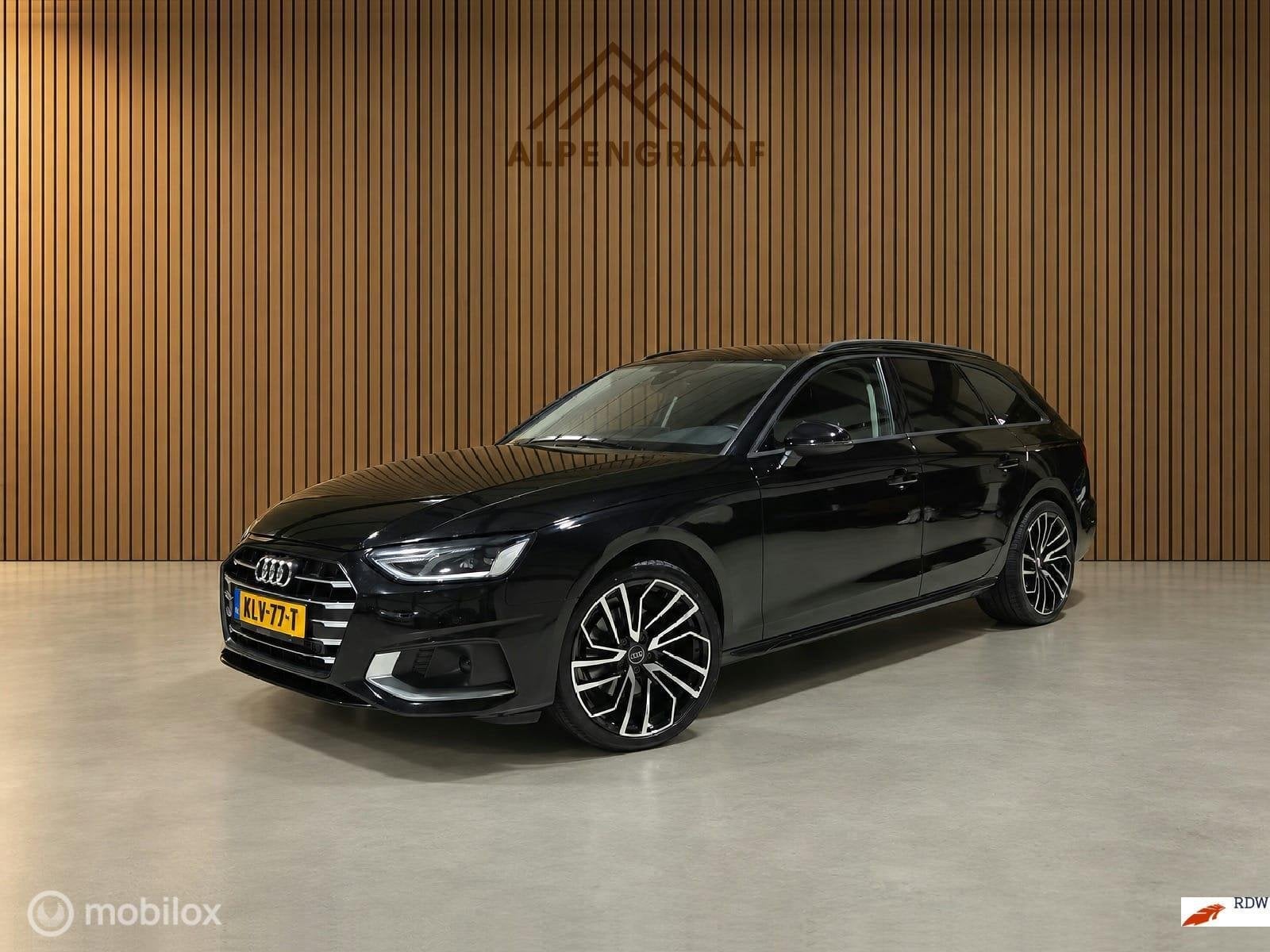 Audi A4 Avant 40 TFSI Pro Line Facelift |Trekhaak|Led|Navi|, Auto's, Gebruikt, Zwart, 1984 cc, Automatische klimaatregeling