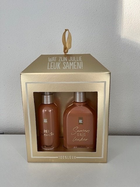 Cadeau set – Wat zijn jullie leuk samen Nieuw!, Ophalen of Verzenden, Nieuw, Overige typen