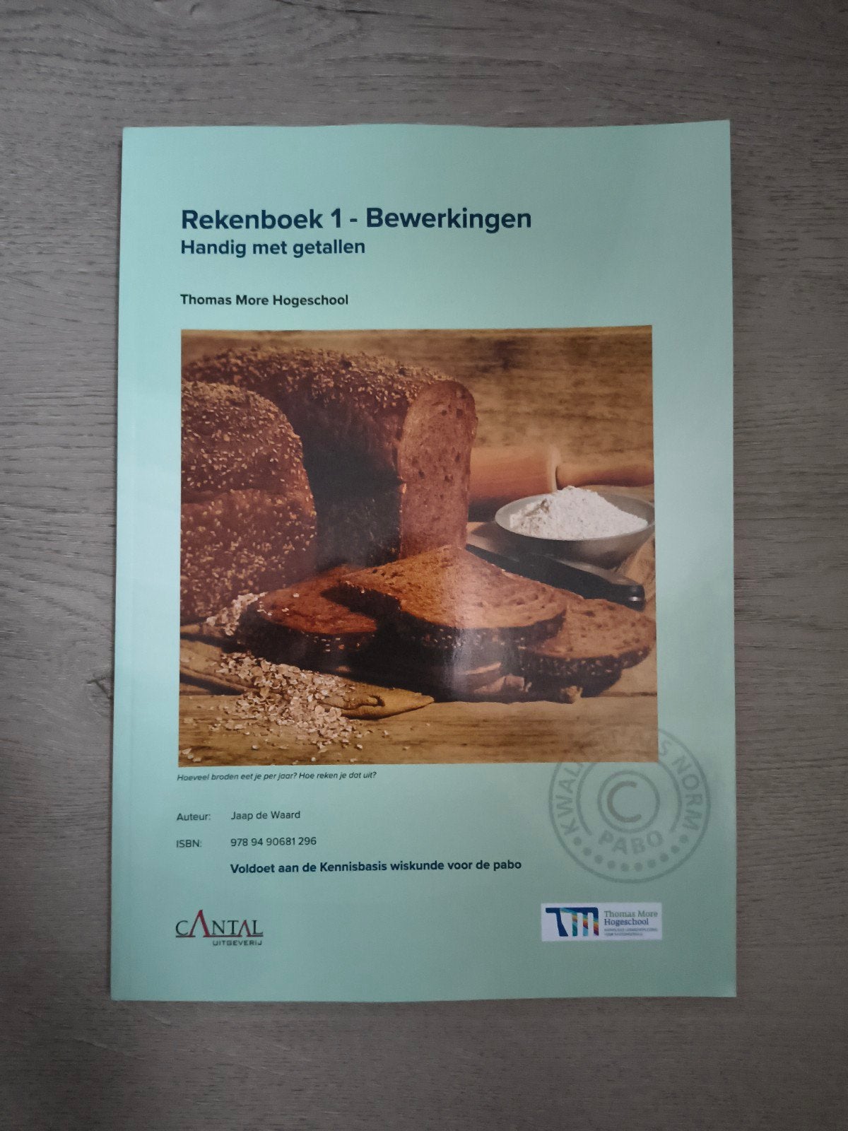 Rekenboek 1 - Bewerkingen Handig met getallen, Wiskunde A, Ophalen of Verzenden, Zo goed als nieuw, Jaap de Waard