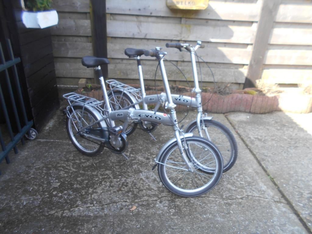 2 Nette Cyco vouwfietsen, 3 versn, Fietsen en Brommers, Minder dan 47 cm, Ophalen, Gebruikt, Overige merken