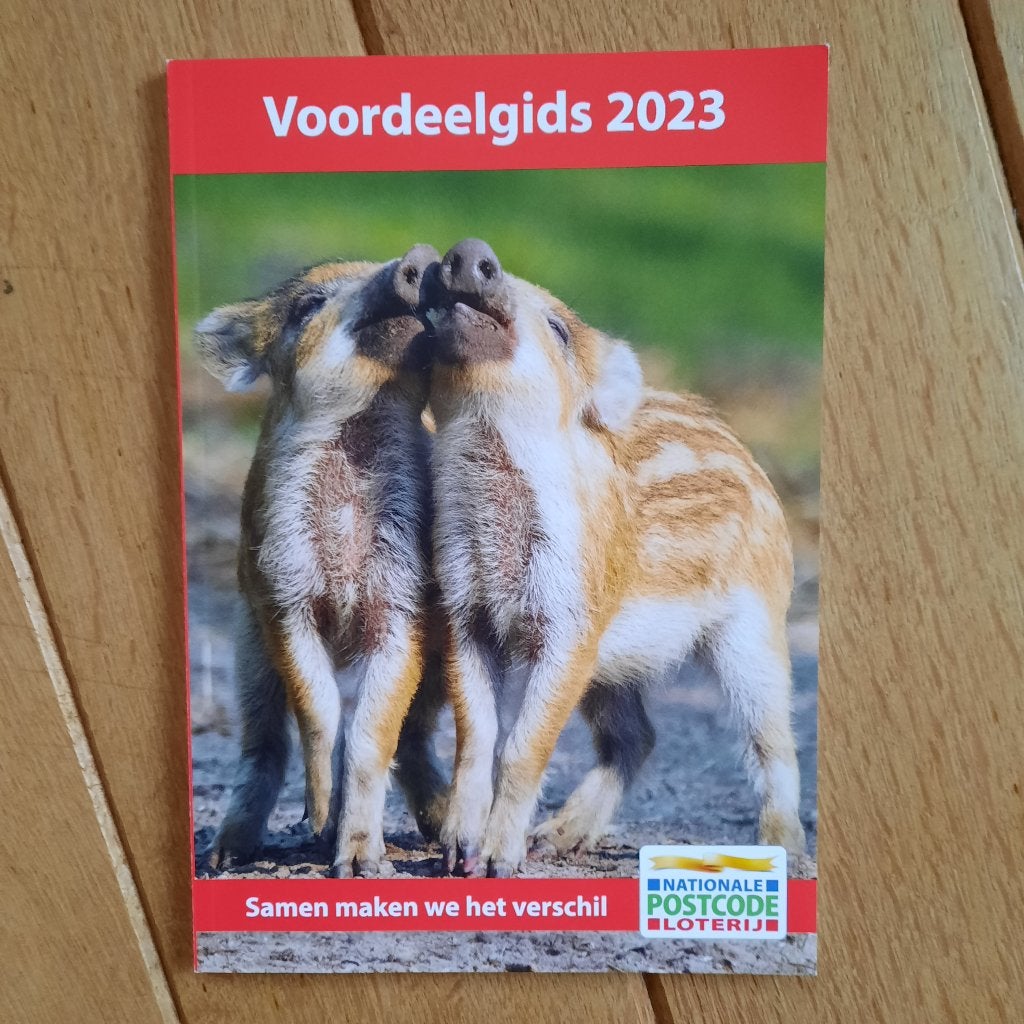 VOORDEELGIDS 2023 POSCODELOTERIJ, Drie personen of meer, Kortingsbon