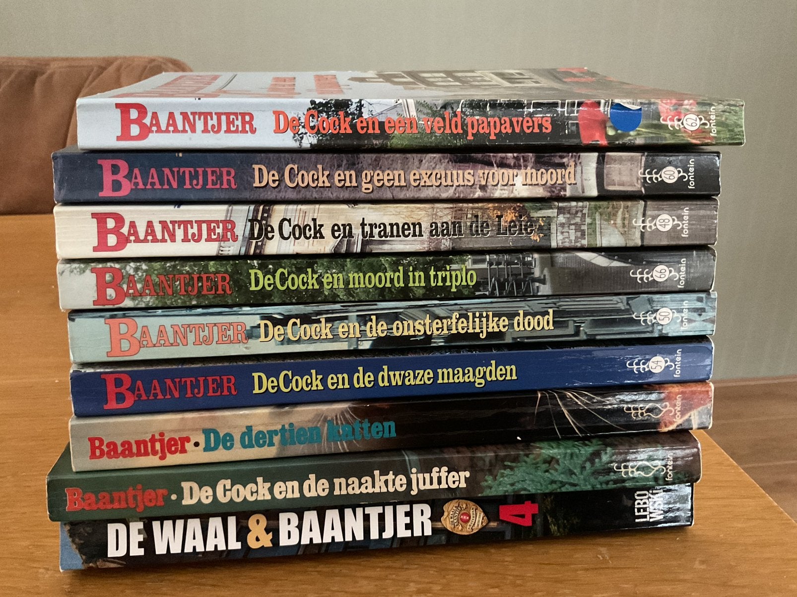 Baantjer boeken, Boeken, Detectives, Ophalen of Verzenden, Gelezen