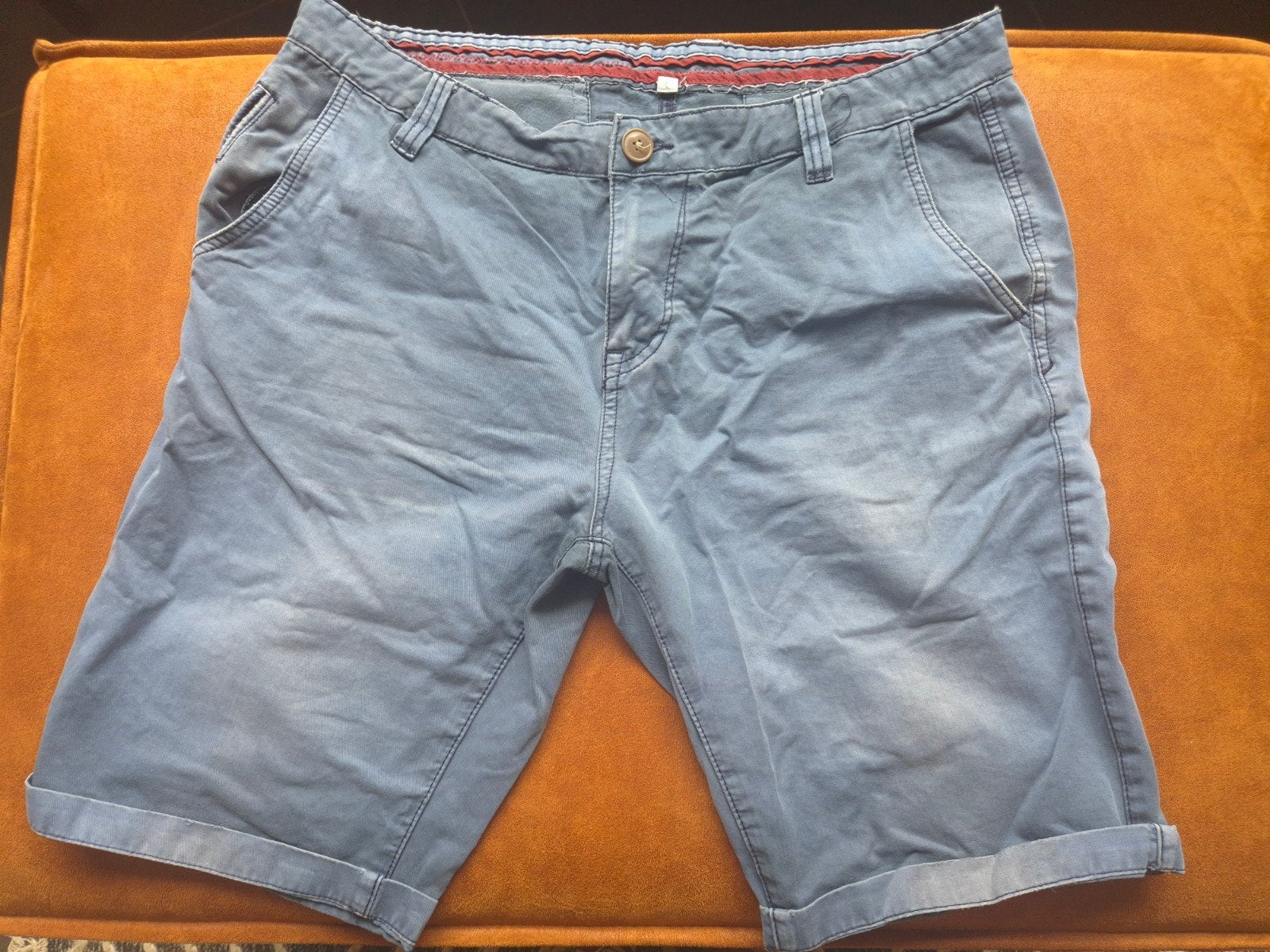 Garcia Jeans korte broek - Blauw, Kleding | Heren, Spijkerbroeken en Jeans, Ophalen of Verzenden, W33 - W34 (confectie 48/50)