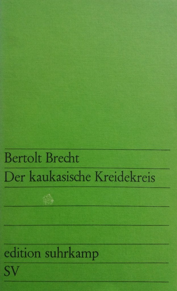 Bertolt Brecht - Der kaukasische Kreidekreis (DUITSTALIG), Ophalen of Verzenden, Zo goed als nieuw, Fictie