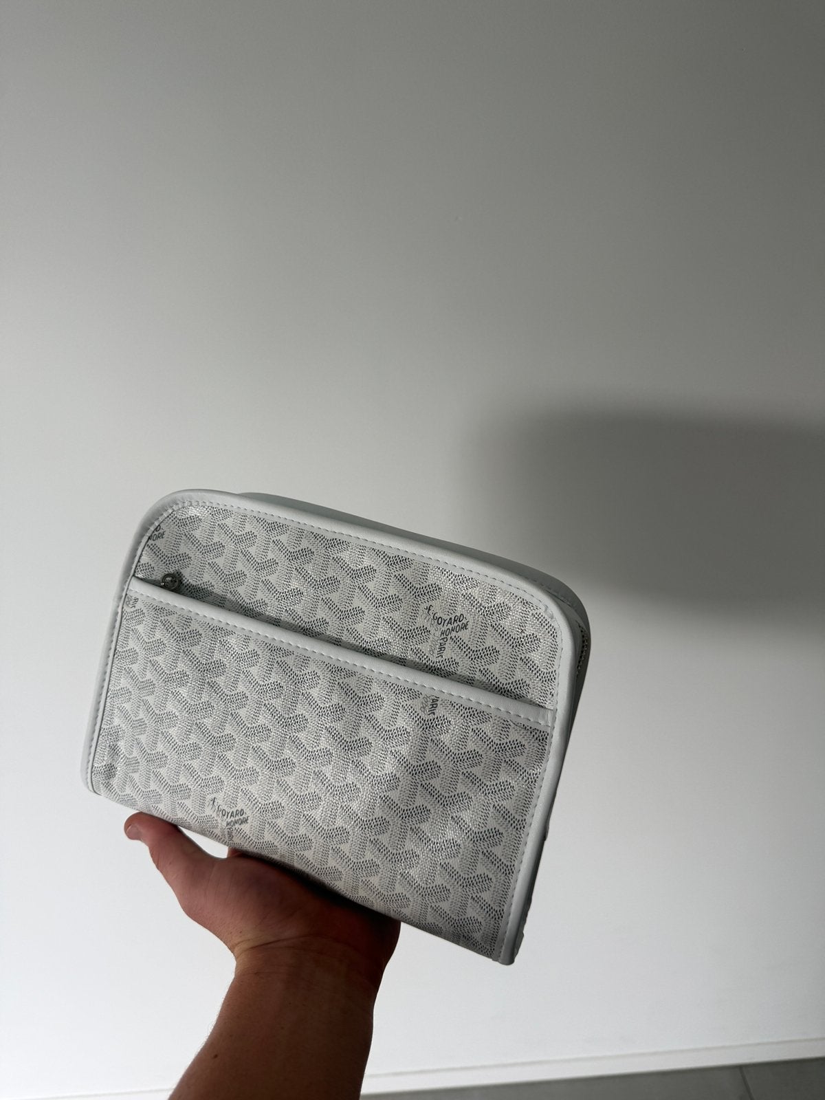Goyard tas, Ophalen, Zo goed als nieuw, Wit, Overige merken