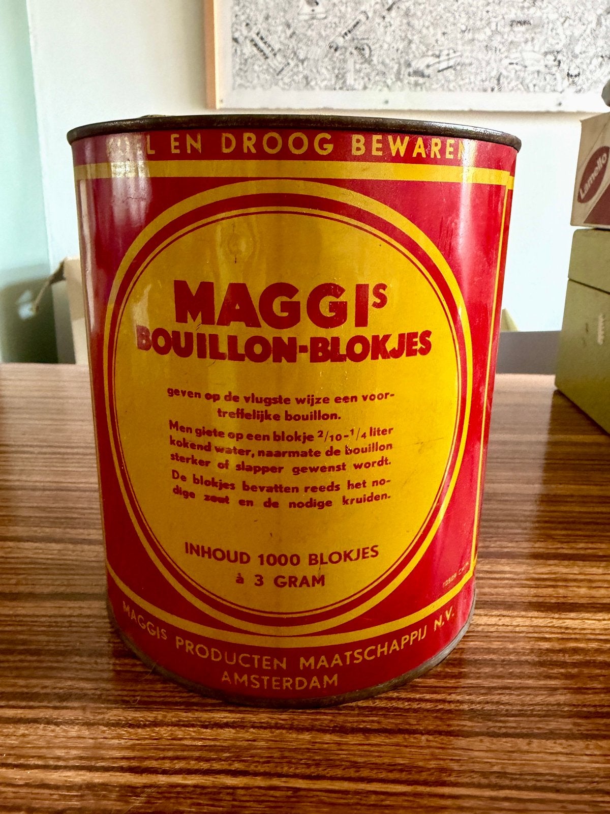 Maggi blik, Ophalen of Verzenden, Zo goed als nieuw, Overige