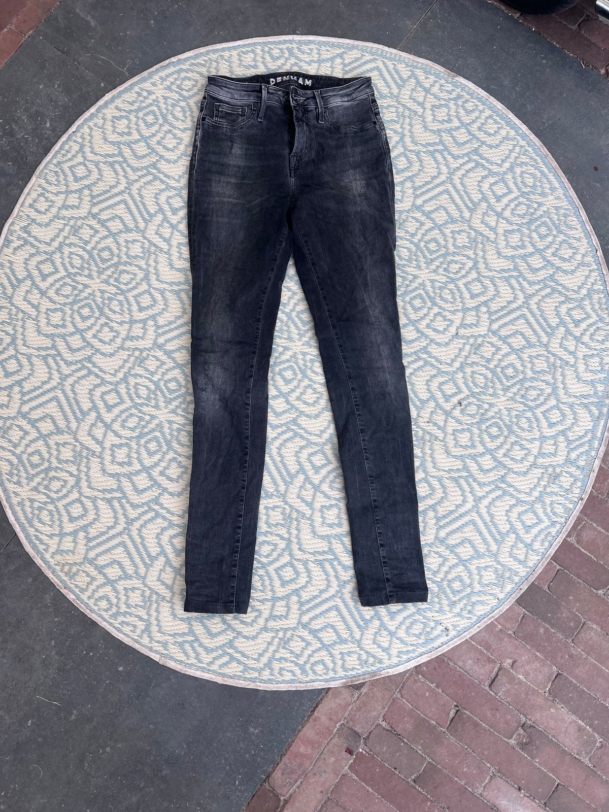 Denham jeans, Ophalen of Verzenden, Zo goed als nieuw, Blauw, W27 (confectie 34) of kleiner