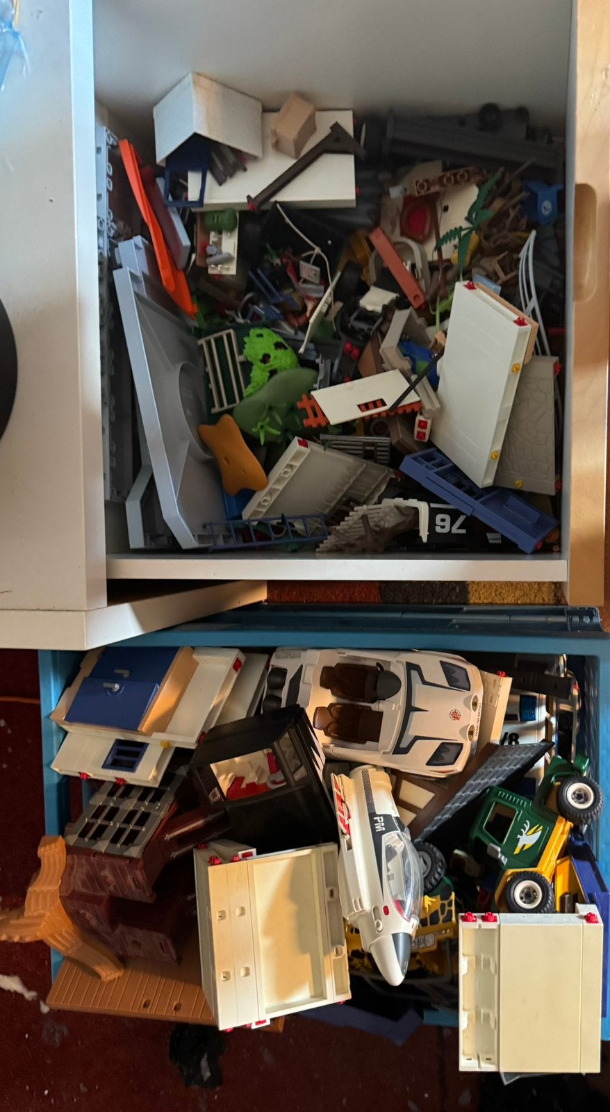 vuilniszak vol playmobil, Ophalen, Zo goed als nieuw