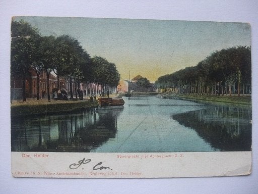 Q47 Den Helder - Spoorgracht - 1903, Verzenden, Voor 1920, Gelopen, Noord-Holland