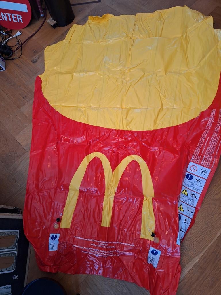McDonald's Frietjes Luchtbed, Ophalen of Verzenden, Nieuw, 1-persoons