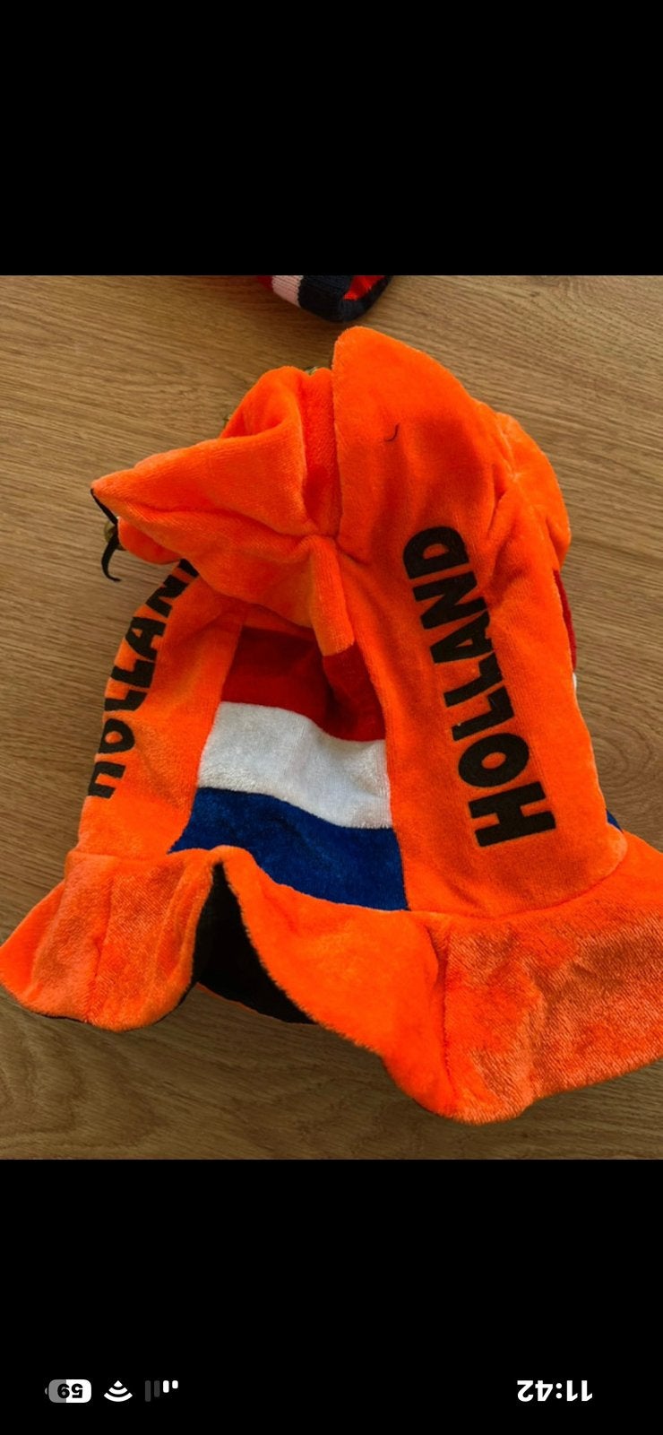 Te koop Holland hoed, Hobby en Vrije tijd, Ophalen of Verzenden, Nieuw, Oranje of Koningsdag