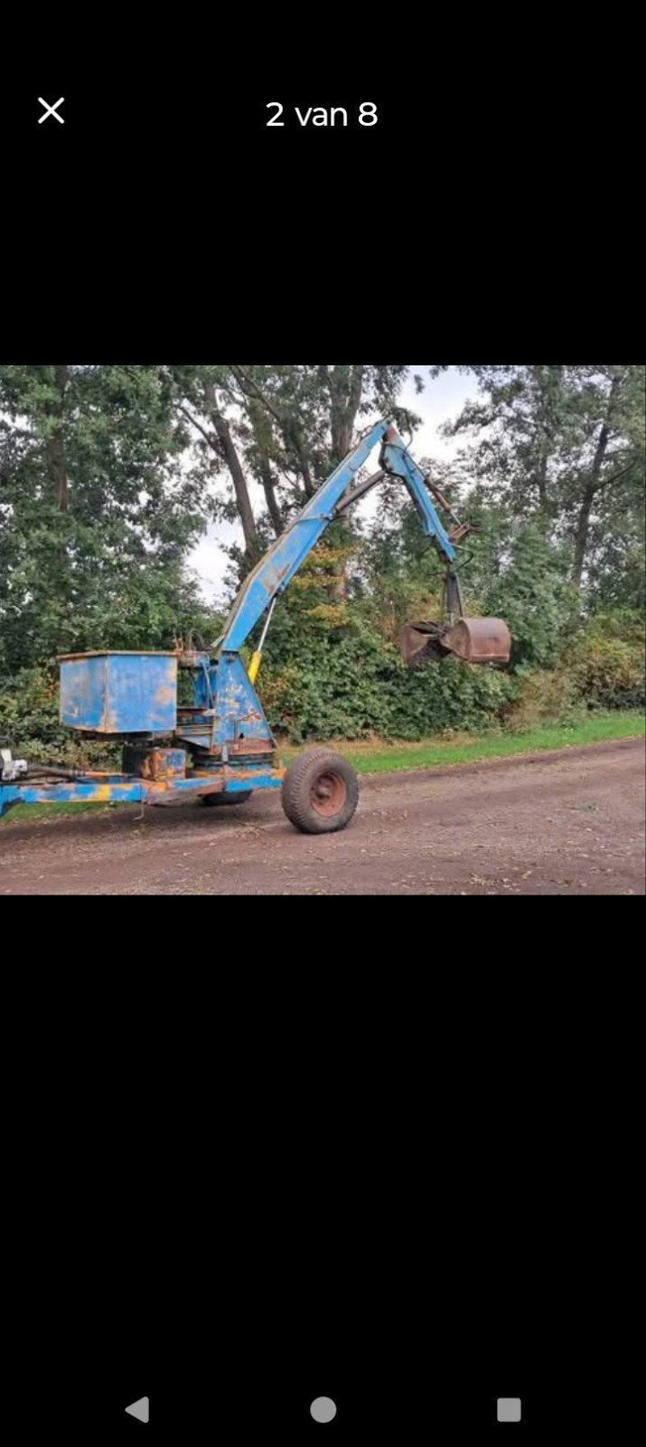 getrokken kraan, Ophalen of Verzenden, Gebruikt