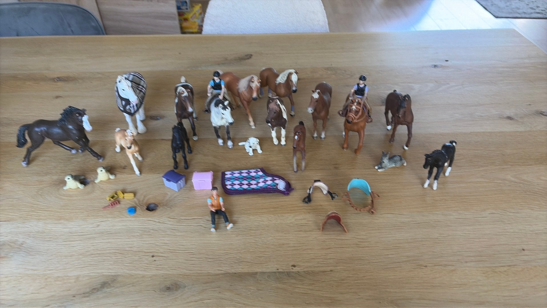 Schleich paarden, Ophalen of Verzenden, Zo goed als nieuw
