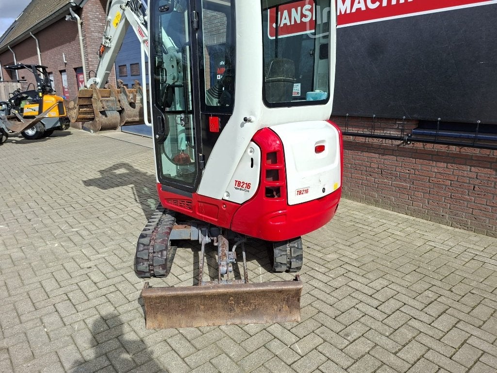 Takeuchi TB216 BJ2020, Ophalen of Verzenden, Graafmachine