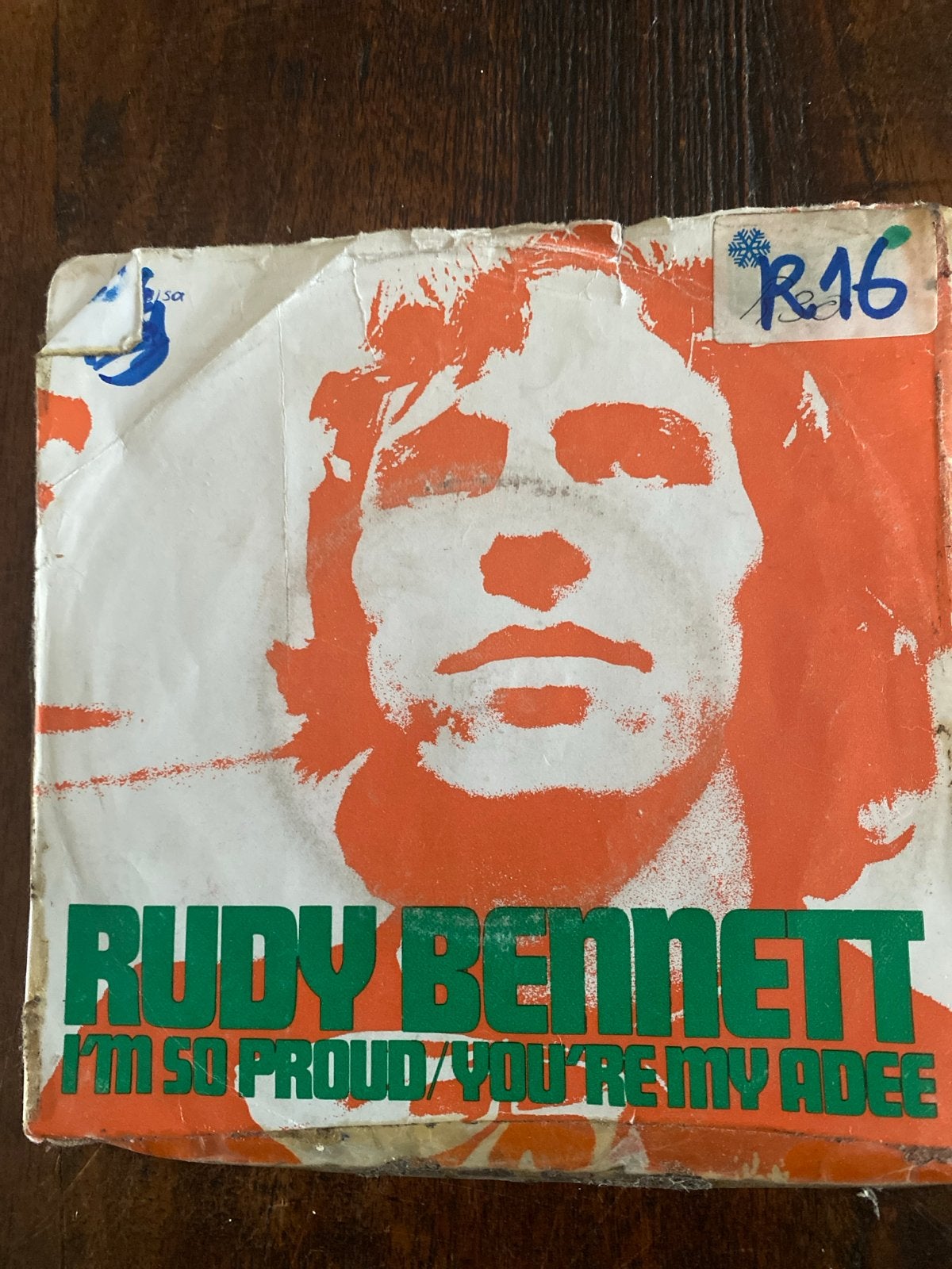 Rudy Bennett - I'm So Proud / You're My Adee (Vinyl Single), Gebruikt, 7 inch, Ophalen of Verzenden, Pop