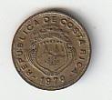 5  cent   1979   Costa Rica. km. 184.3 a  ( 0,25 euro ), Ophalen of Verzenden, Noord-Amerika, Losse munt