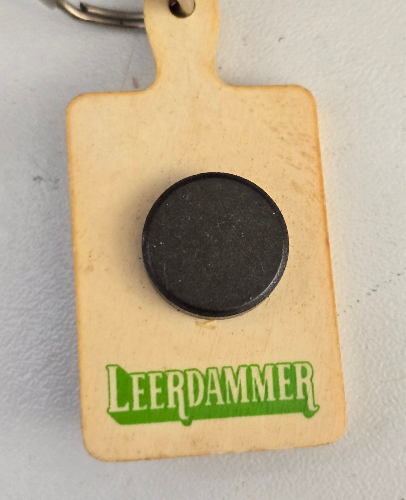 Leerdammer Sleutelhanger met Kaas en Muis - Uniek Design, Ophalen of Verzenden, Gebruikt, Merk