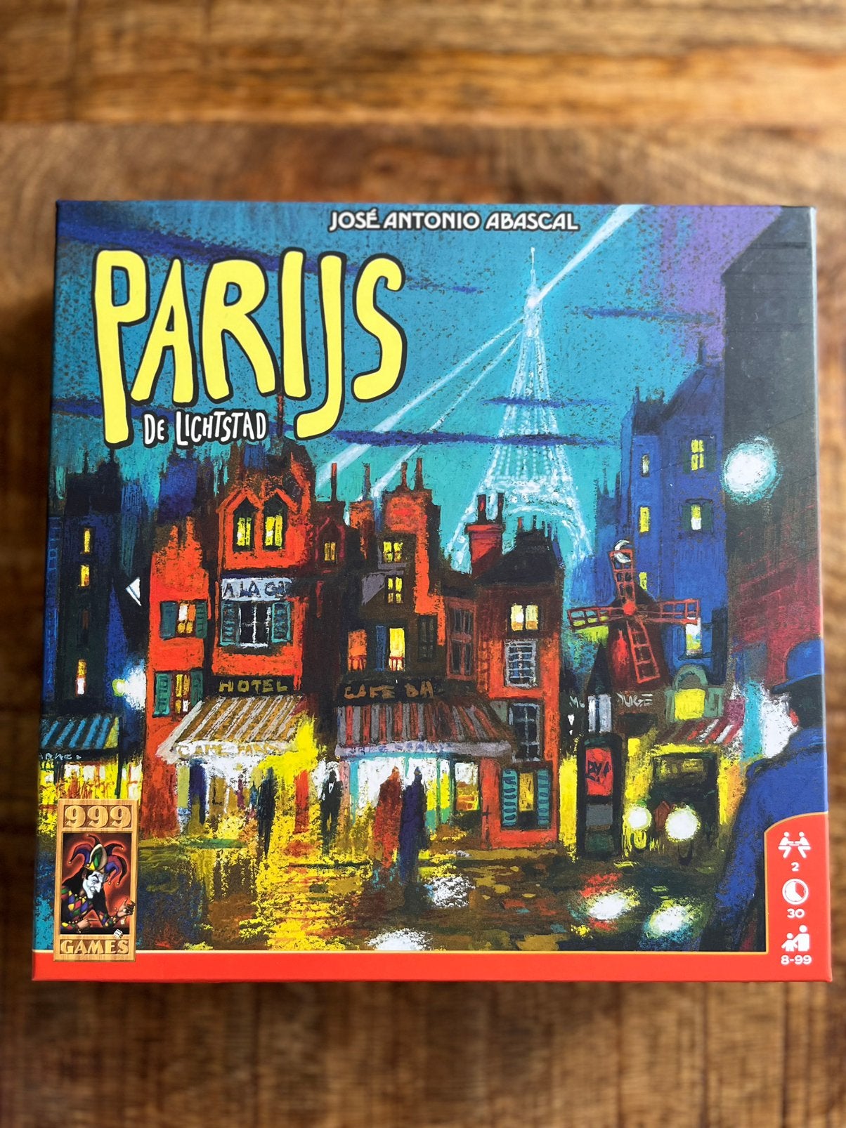 Parijs de lichtstad spel, Een of twee spelers, Ophalen, Nieuw