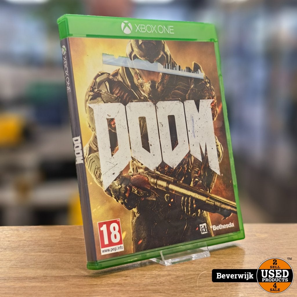 DOOM - Xbox One Game, Spelcomputers en Games, Microsoft, Gebruikt, Support@microsoft.com, Microsoft Corporation
One Microsoft Way
Redmond, WA 98052-6399
USA