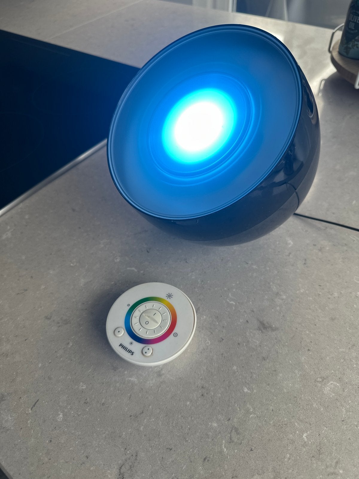 Philips Hue Iris Smart LED Lamp met Afstandsbediening, Zo goed als nieuw, Smart lamp, Bedienbaar via app, Meerkleurig