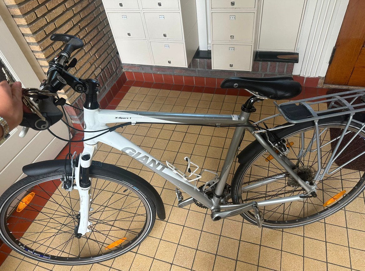Giant X-Sport 1 heren fiets, Ophalen, Gebruikt, 15 tot 20 versnellingen, Giant