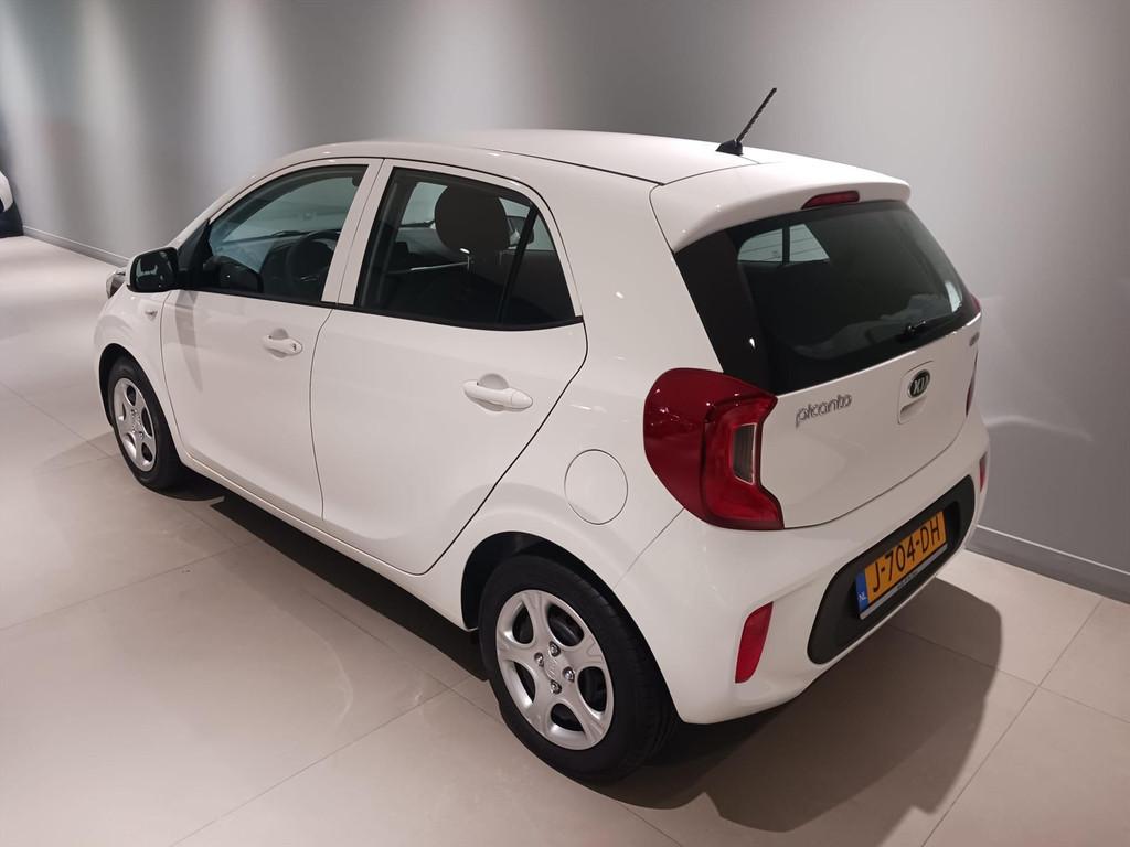 KIA Picanto 1.0 MPi 67pk 4-zits ComfortLine Airco/ Bluetooth, 12 maanden, Stof, Wit, Origineel Nederlands