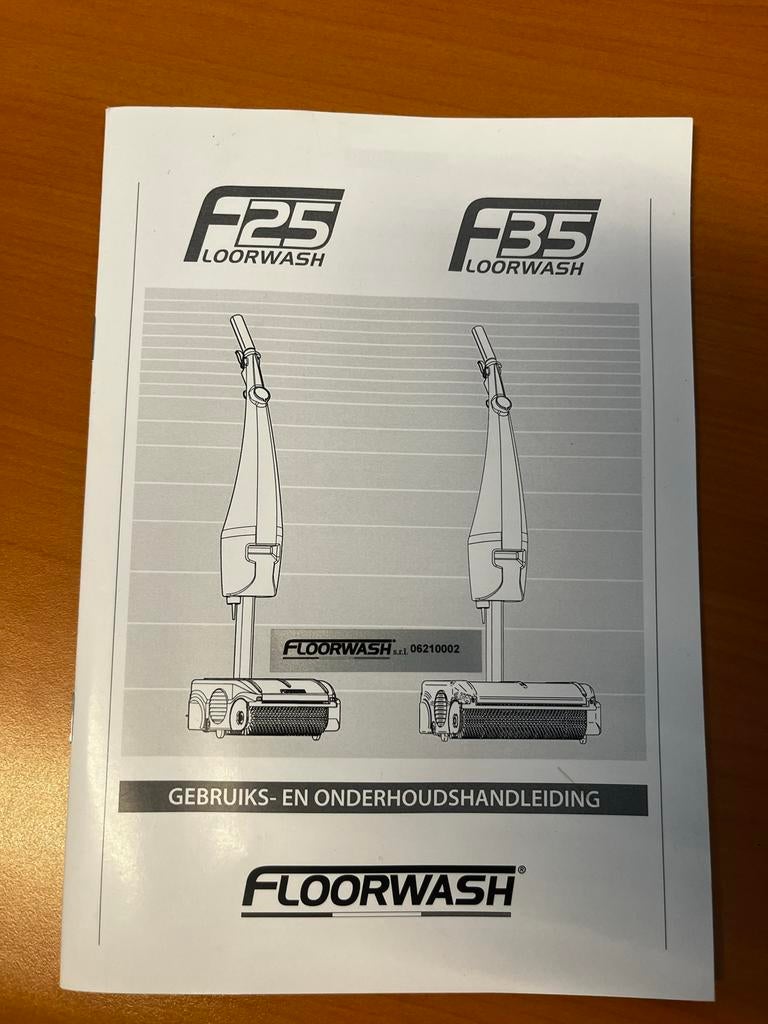 Floorwash F25 schrobmachine, Ophalen of Verzenden, Zo goed als nieuw, Schrobmachine